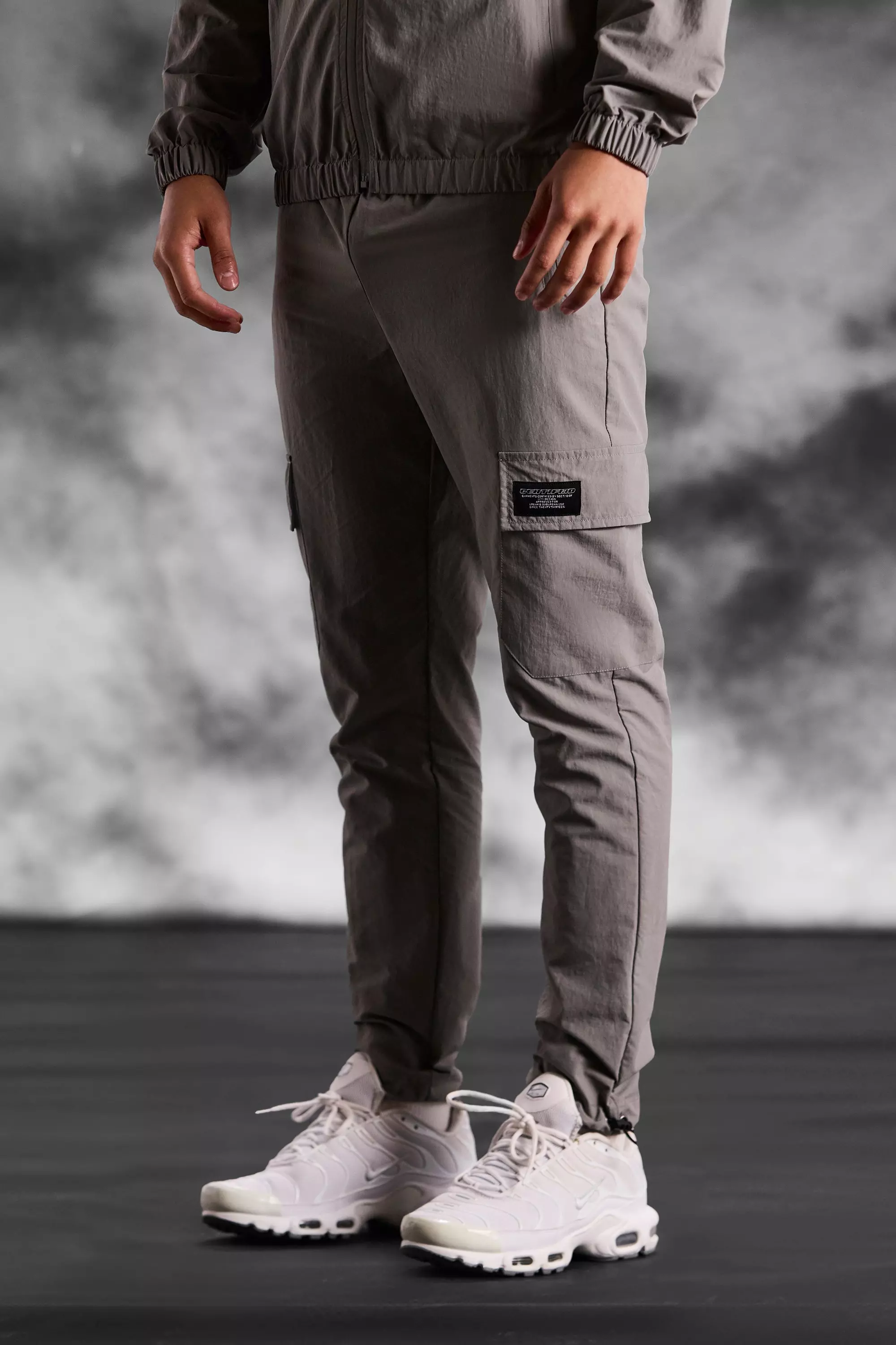 ArrDee Slim Nylon Cargo trouser